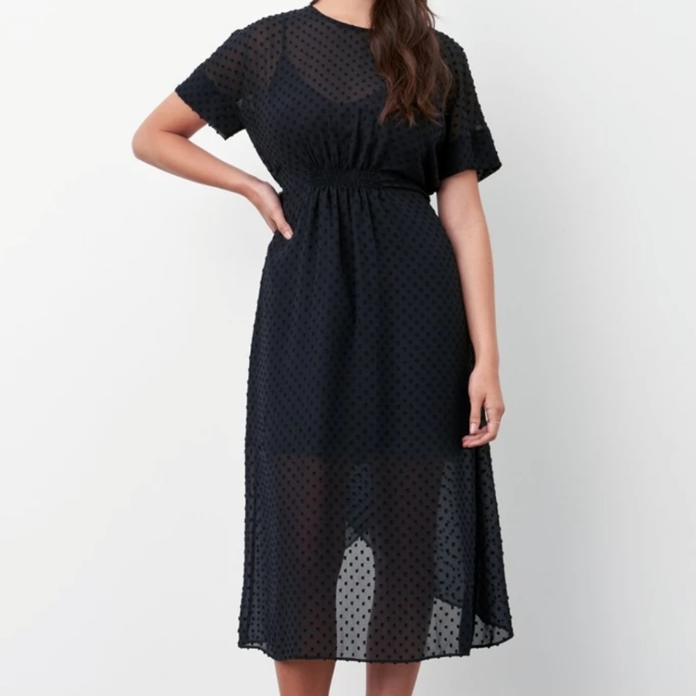 Vetta- Convertible Polka Dot Dress
